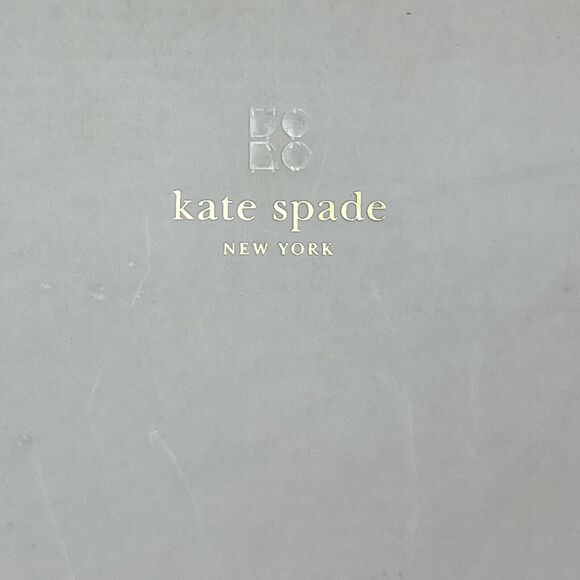 Kate Spade Cabo Isabella 5x7 Silverplate Green Frame in box - Picture 5 of 12